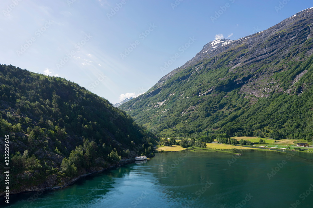 Hellesylt is a small tourist village in Sunnmore region of Norway. Hellesylt lies at the Geirangerfjord.