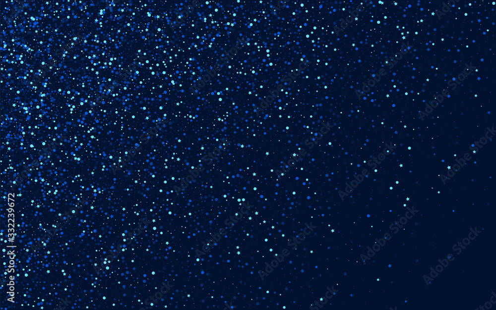 White Xmas Digital Space Border. Dark Falling White Xmas Digital Space Border. Dark Falling