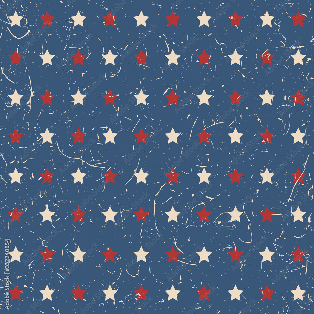 American stars pattern American stars pattern