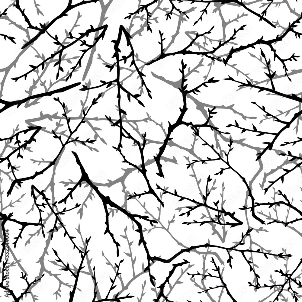 Obraz premium pattern with branches