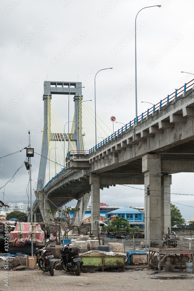 Obraz premium Manado, Brücke
