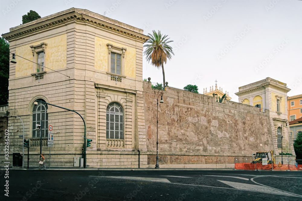 Fototapeta premium Trajan Forum in the Old City of Rome in Italy