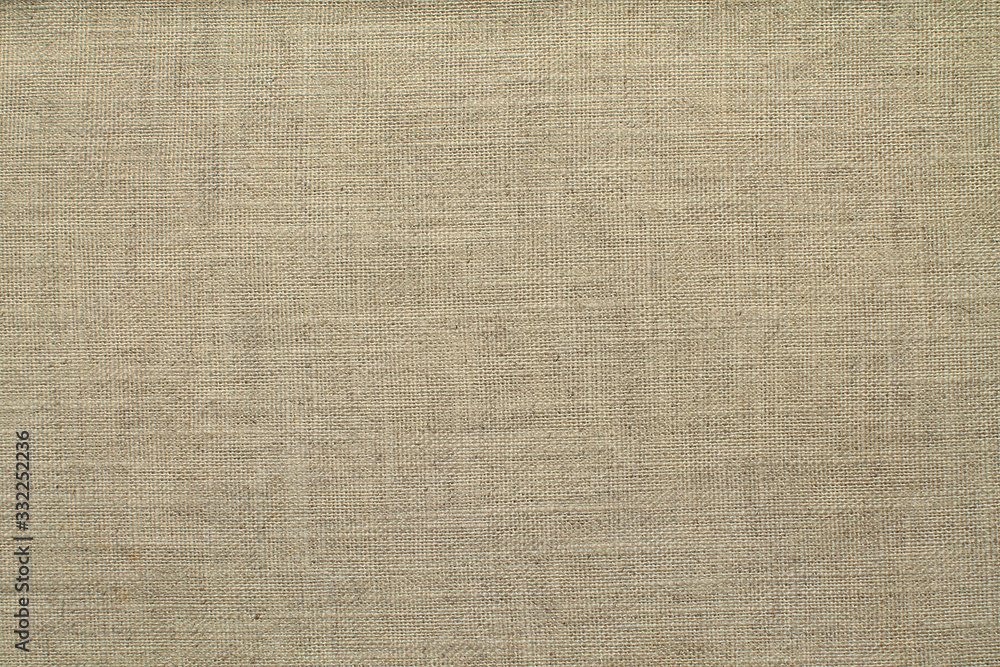 Fototapeta premium Natural linen material textile canvas texture background