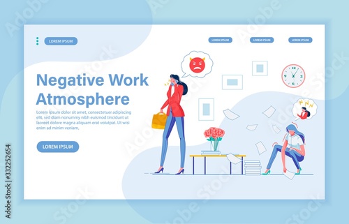 Negative Work Atmosphere Spoiling Workers Life