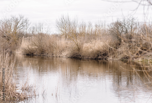 lake in winter