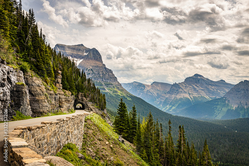 Quadro su tela Glacier National Park