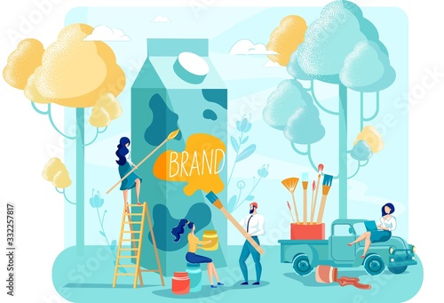 Farm Dairy Product Brand Packaging Development