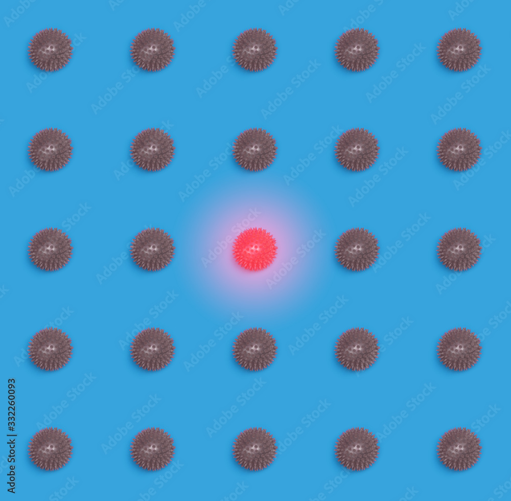 Fototapeta premium Self isolation. Pandemia of Coronavirus.