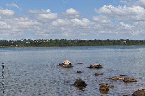 boat on lake