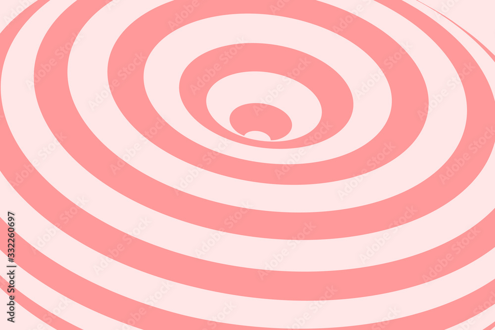 Vector abstract illustration of vortex with lines. Trendy 3d background in op art style, optical illusion. Vector abstract illustration of vortex with lines. Trendy 3d background in op art style, optical illusion.