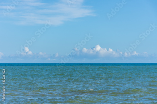 sea and blue sky