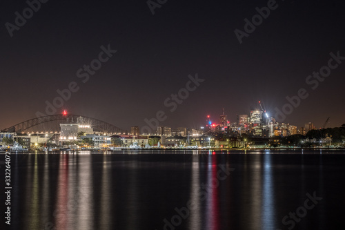 sydney at night