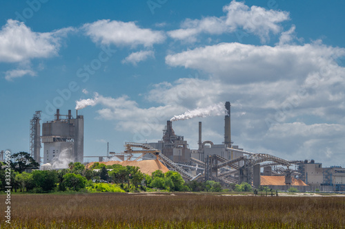 Paper mill in production in North East Florida. 