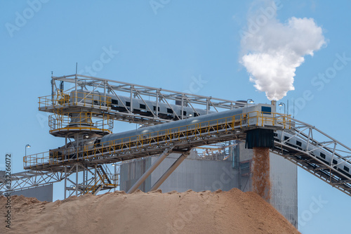 Paper mill in production in North East Florida. 