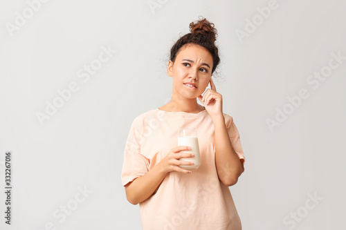 Young pregnant African-Amer...
