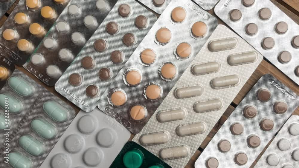 Closeup shot of different pills, pharmaceutical industry concept. Closeup shot of different pills, pharmaceutical industry concept.