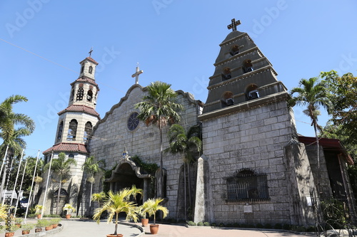 Die Liebfrauenbasilika in Agoo, La Union, Philippinen, wurde 1578 von den Franziskanerbrüdern gegründet