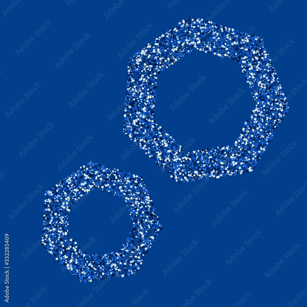 Blue Shine Cosmos Graphic Illustration. Light Starry Card. Galaxy Confetti Banner. Blue Vector Elegant Invitation. Blue Shine Cosmos Graphic Illustration. Light Starry Card. Galaxy Confetti Banner. Blue Vector Elegant Invitation.
