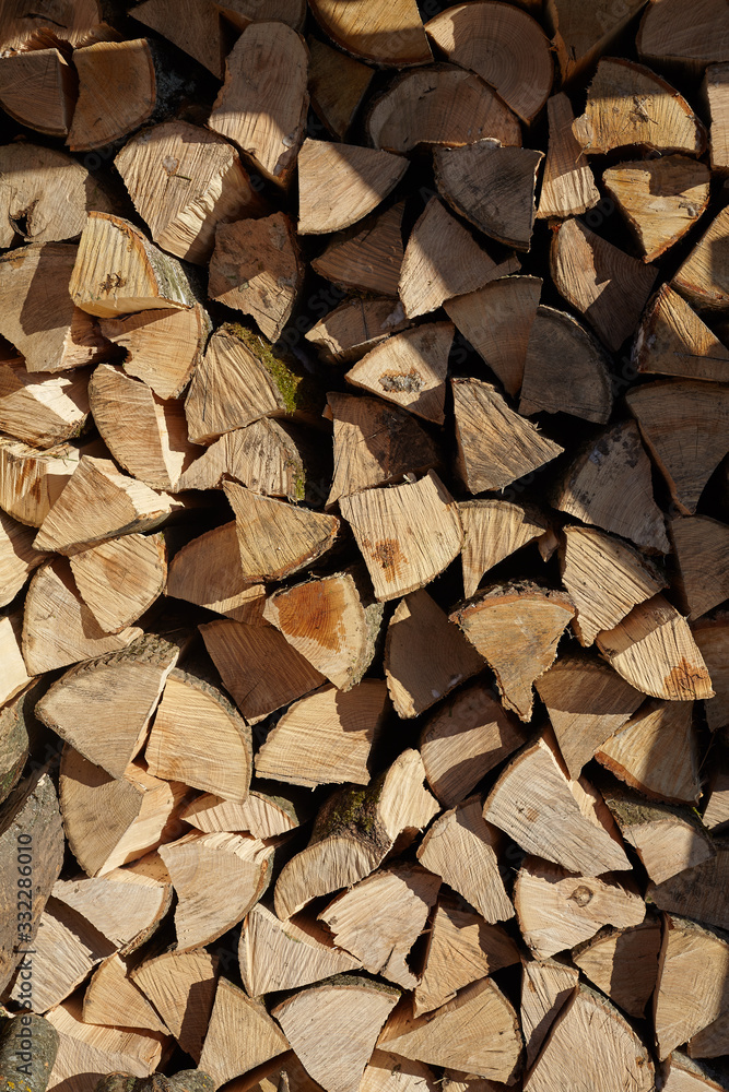 Firewood background. Old wooden texture. Firewood background. Old wooden texture.