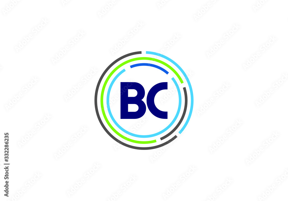 B C, BC Initial Letter Logo design vector template, Graphic Alphabet Symbol for Corporate Business Identity B C, BC Initial Letter Logo design vector template, Graphic Alphabet Symbol for Corporate Business Identity