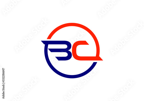B C, BC Initial Letter Logo design vector template, Graphic Alphabet Symbol for Corporate Business Identity