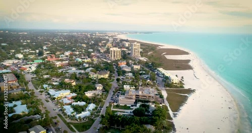 aerial view of the city