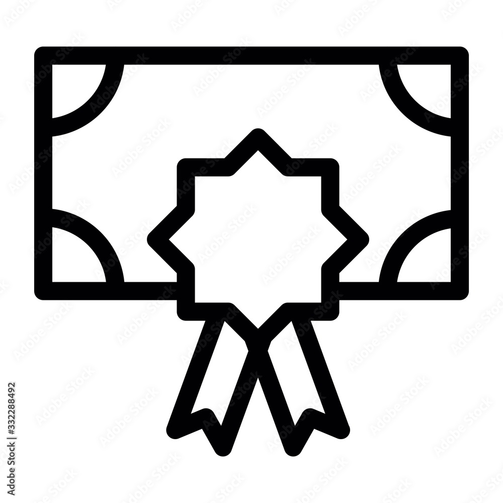Certificate icon. University graduation diploma sign. Award, achievement paper symbol. Certificate icon. University graduation diploma sign. Award, achievement paper symbol.