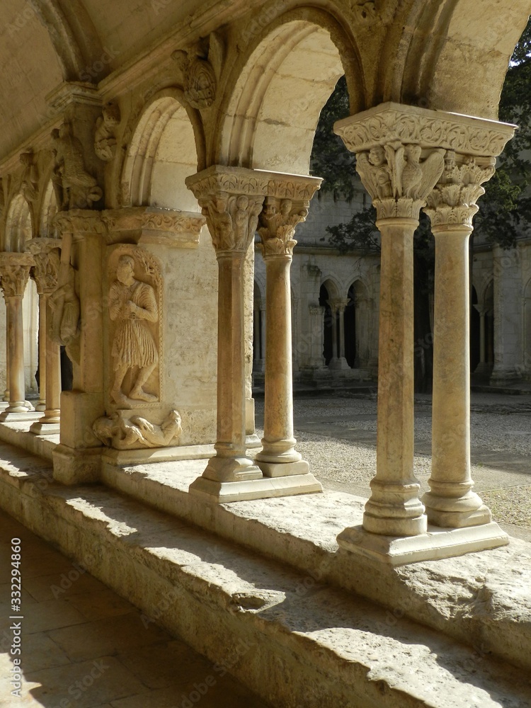 Arles, France, Cloister of St. Trophime, Detail
