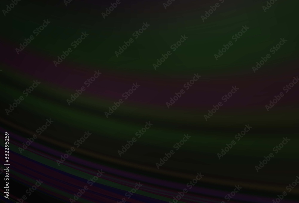 Dark Gray vector blurred shine abstract template. Dark Gray vector blurred shine abstract template.