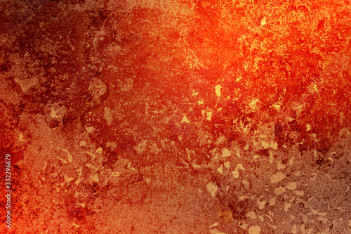 Red rusty grunge iron surface background