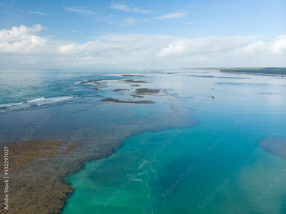 Fototapeta premium Piscinas Naturas são miguel dos milagres