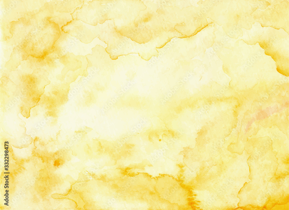 Obraz premium yellow abstract watercolor texture background