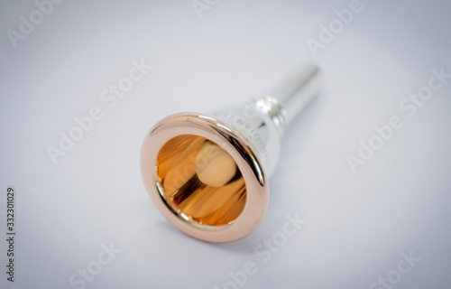 Tableau sur toile Tuba Mouthpiece