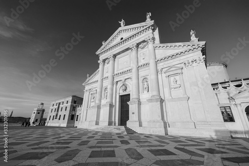 Historical landmark San Giorgio Maggiore Church in Venice, Italy, Europe