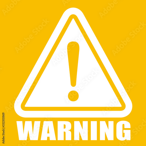 hazard sign icon vector triangle