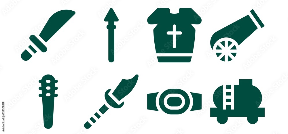 Modern Simple Set of battle Vector filled Icons Modern Simple Set of battle Vector filled Icons