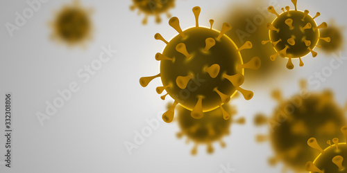 Coronavirus or Corona virus concept. covid-19