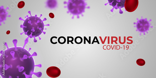 Coronavirus or Corona virus concept. covid-19