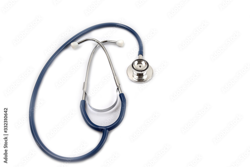 Stethoscope for check health isolate on white Stethoscope for check health isolate on white