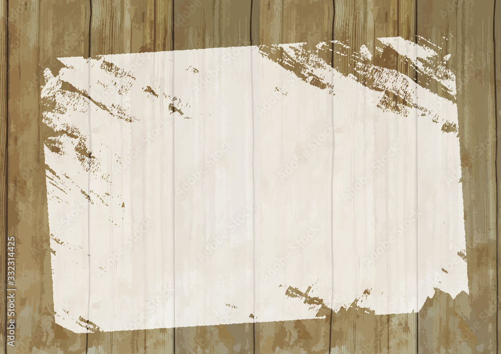 木目 背景 木材 木 ペンキ フレーム おしゃれ ヴィンテージ アート 材木 年輪 木 Vector De Stock Adobe Stock