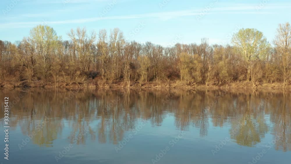 4k River Areal Landscape side Drone Flying over beautiful river in the middle of Jungle. Shoot at Sunset time, golden hour. Beautiful forest with golden red leafs. 4k River Areal Landscape side Drone Flying over beautiful river in the middle of Jungle. Shoot at Sunset time, golden hour. Beautiful forest with golden red leafs.