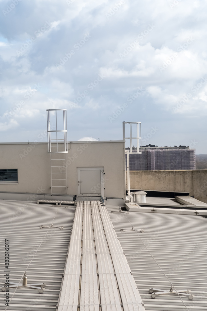 Obraz premium an emergency staircase