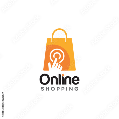 Shopping Logo Icon Design Vector