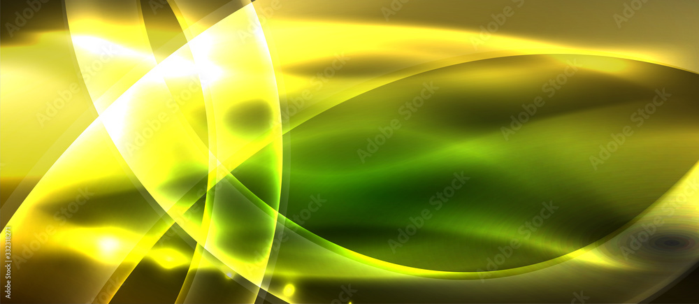 Abstract background. Shiny design neon waves with light effects, techno trendy design. Vector Illustration For Wallpaper, Banner, Background, Card, Book Illustration, landing page Abstract background. Shiny design neon waves with light effects, techno trendy design. Vector Illustration For Wallpaper, Banner, Background, Card, Book Illustration, landing page