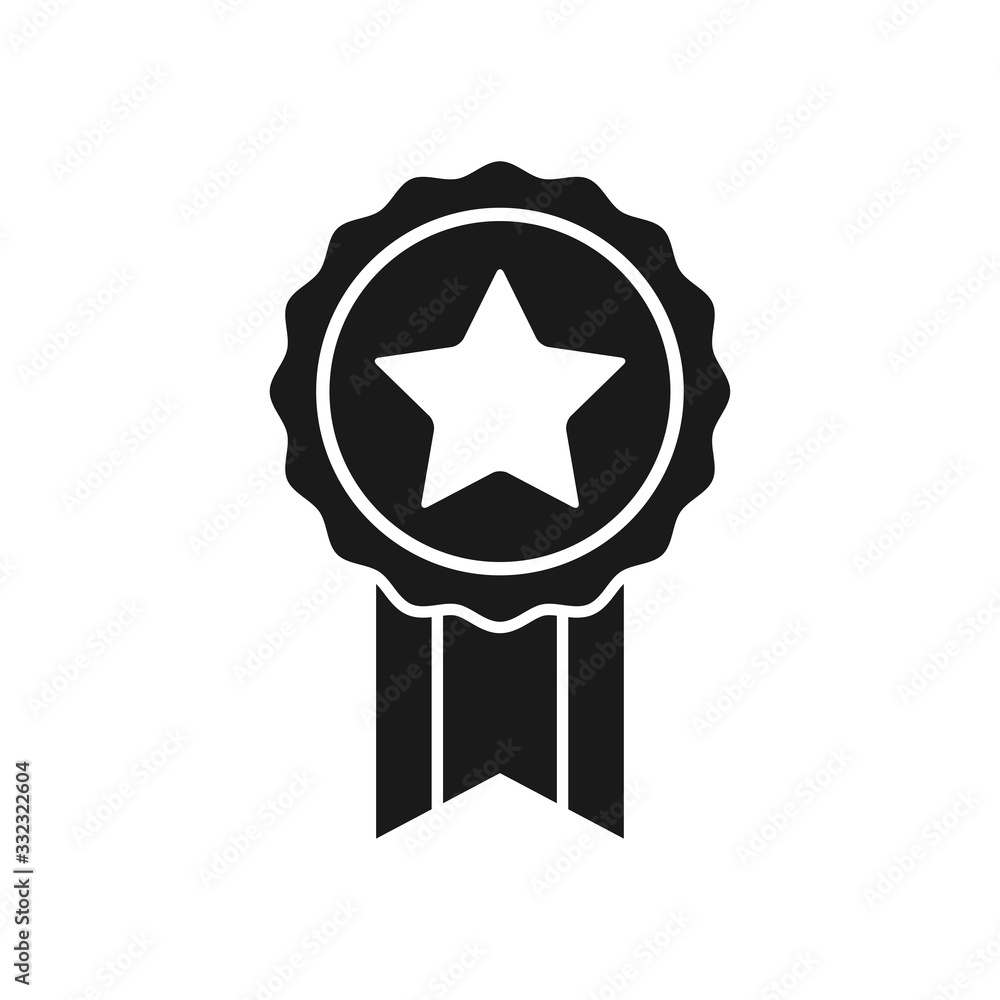 award vector icon, flat design best vector award illustration, medal icon award vector icon, flat design best vector award illustration, medal icon