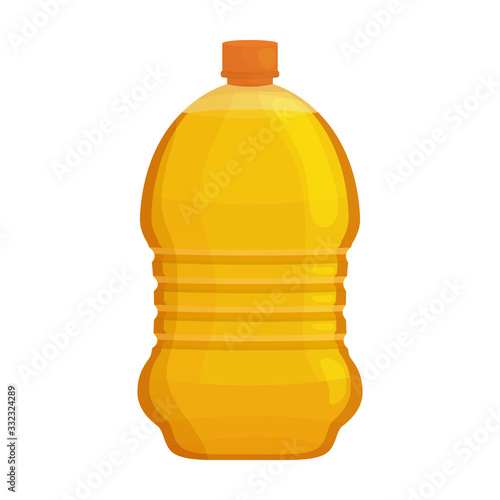 Bottle oil vector icon.Cartoon vector icon isolated on white background bottle oil .