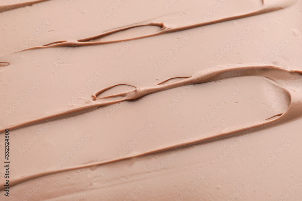 Φωτογραφία Texture of cream as background, closeup