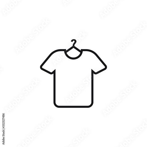 Tshirt icon design isolated on white background