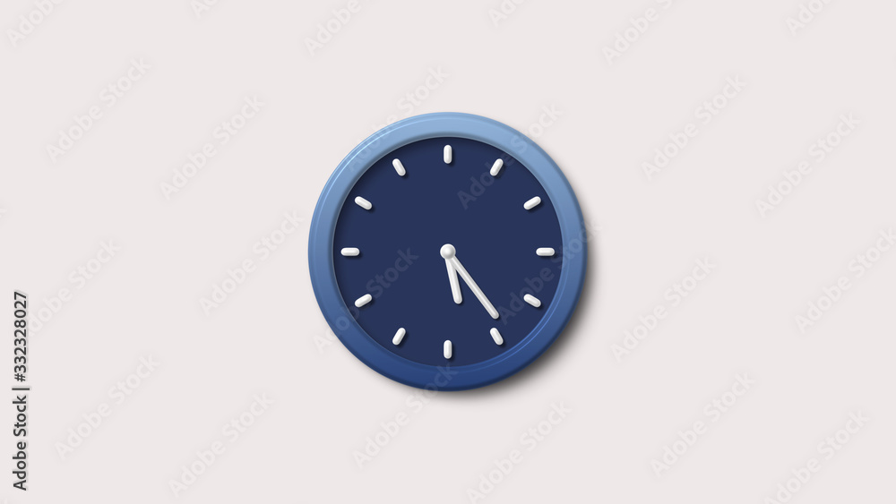 White background 3d wall clock icon,Blue dark clock icon,clock icon White background 3d wall clock icon,Blue dark clock icon,clock icon