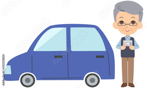自動車と高齢者ドライバー
